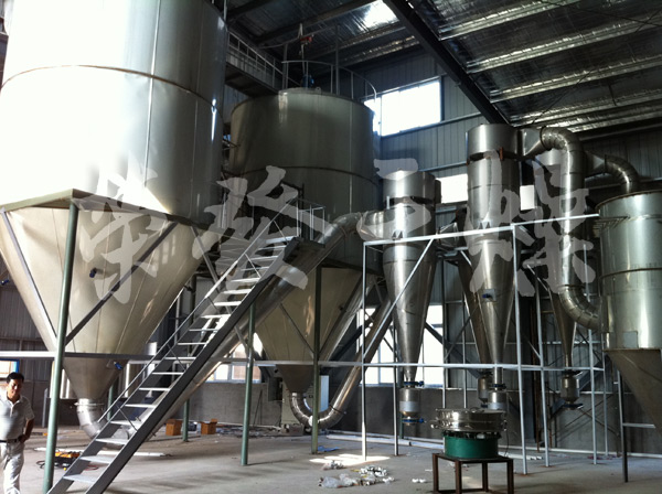 血漿蛋白粉專(zhuān)用噴霧干燥機(jī)干燥工程