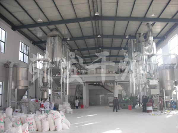 糯米粉氣流干燥機(jī)干燥生產(chǎn)線